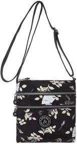 img 4 attached to 👜 Women's Lightweight Medium Crossbody Handbags & Wallets with Multiple Pockets - Shoulder Bags for Better Organization