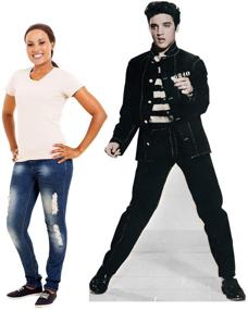 img 2 attached to 🎤 Elvis Presley Life Size Cardboard Cutout Standup - Advanced Graphics