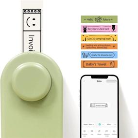 img 1 attached to 🖨️ Portable Bluetooth Pocket Printer: MakeID Label Maker Machine for Easy Home and Office Organization