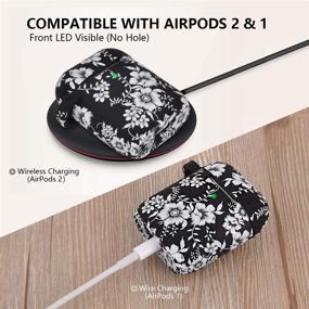 img 1 attached to Airpod Case AIRSPO Airpods Case Cover For Apple AirPods 2&Amp Accessories & Supplies