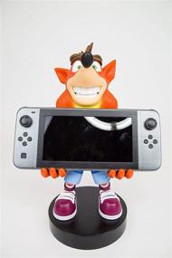 img 3 attached to 🎮 Convenient XL Crash Bandicoot Cable Guy: Controller and Device Holder for a Tidy Setup!