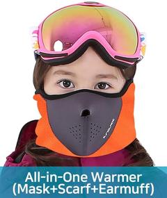 img 3 attached to Breathable Gaiter Weather Bandanas Balaclavas Boys' Accessories and Cold Weather