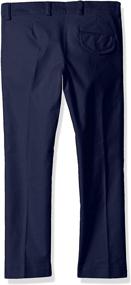 img 1 attached to 👖 Stylish Slim Stretch Cotton Chino Pants for Boys by Isaac Mizrahi