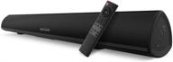 🔊 enhance your tv audio with the bestisan soundbar - wired and wireless bluetooth 5.0 speaker (28 inches, optical cable included, dsp, bass adjustable, wall mountable) logo