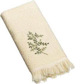 img 2 attached to Ivory Fingertip 🧻 Towel by Avanti Linens Greenwood