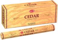 🌲 hem cedar incense sticks - 6 packs - 120 count - 301g логотип