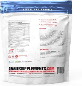 img 3 attached to 💪 Granite Supplements Intra-Workout Powder: Recovery Blue Crush, Amino Acids, Cluster Dextrin & Sensoril Ashwagandha - Maximize Muscle Growth & Boost Recovery with 20 servings