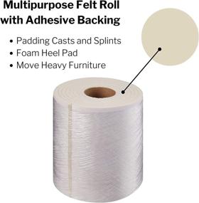 img 3 attached to 🩺 Orthopedic White Felt Roll by McKesson