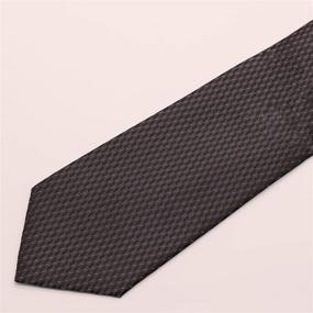 img 2 attached to 🤵 Classic Jacquard Necktie for Weddings: WITZROYS Men's Accessories and Ties, Including Cummerbunds & Pocket Squares