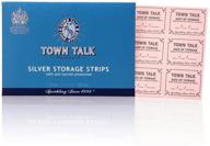 🥈 town talk anti-tarnish silver storage strips - protecting your silverware, pack of 36 logo