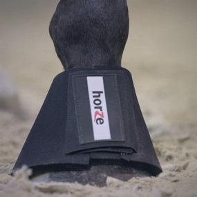 img 4 attached to 🐴 Premium HORZE Pro Overreach Neoprene Horse Bell Boots: Superior Durability, Ultimate Protection - Sold in Pairs