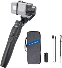 img 4 attached to 📷 FeiyuTech Vimble 2A-Official 3-Axis Gimbal Stabilizer: Telescoping Handheld for GoPro Hero 8/7/6/5 Action Sport Camera with WiFi Connect Control