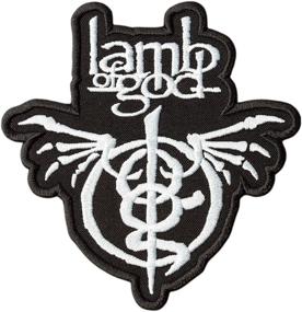 img 4 attached to Lamb God Patch Patches Embroidered