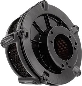 img 2 attached to 🏍️ Kuryakyn 9553 Mach 2 Air Cleaner/Filter Kit: Enhance Performance for 1999-2017 Harley-Davidson Twin Cam, Delphi EFI Motorcycles - Gloss Black