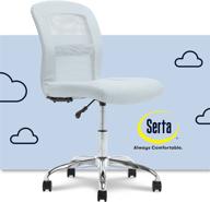 эргономичный компьютер с низкой спинкой serta essentials логотип