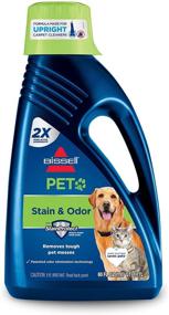 img 4 attached to 🐶 Bissell 2X Pet Stain & Odor Full Size Machine Formula - 60 Ounces, Model 99K5A, 60-Ounce, Fl Oz