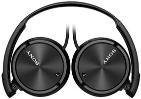 img 2 attached to 🎧 Black Sony MDRZX110NC Noise Cancelling Headphones - Enhance Your Listening Experience