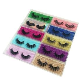 img 3 attached to ⚡ Mikiwi 10 Pack False Eyelashes - Wholesale 5D Faux Mink Lashes, Lengths 12-20mm, Fluffy Natural Volume Eye Lashes, Individually Packaged Faux Mink Eyelashes