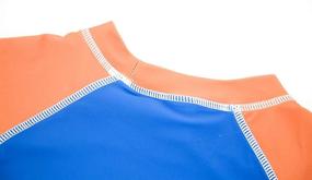 img 2 attached to Nixlepus Todder Sleeve Swimsuit Bathing Boys' Clothing