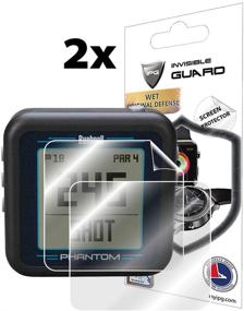 img 4 attached to 🛡️ Bushnell Phantom Handheld Golf GPS Screen Protector (2 Units) - IPG Invisible Ultra HD Clear Film | Anti-Scratch Skin Guard - Smooth & Self-Healing | Bubble-Free Solution