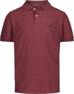 nautica short sleeve solid heather boys' clothing for tops, tees & shirts logo