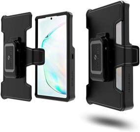 img 2 attached to 📱 Belt Clip Holster for ZeroLemon Galaxy Note 10 Plus 10000mAh ZeroShock Battery Case (Battery Case Excluded)