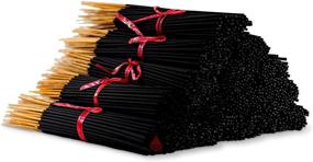 img 4 attached to 🌸 Pussy Most Exotic Incense Sticks: 100% Pure, Long-Lasting Aroma - Bundle of 85-100 Sticks, 10.5 Inches in Length