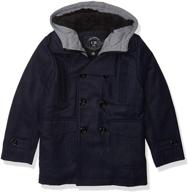 urban republic boys wool jacket logo