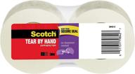 📦 scotch tear inches 2 pack 3842 2: efficient and reliable tape for various purposes logo