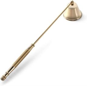 img 4 attached to LZHLQ Candle Snuffer with Long Handle for Extinguishing and 🕯️ Safely Igniting Candle Wicks - Available in Gold, Silver, Rose, Black (金色)