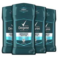 degree men antiperspirant deodorant - 48hr protection, 4 count, cool rush, 2.7oz logo