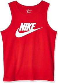 img 3 attached to 👕 Nike Sportswear Futura Sleeveless AR4991 063: Trendy Men's T-Shirts & Tanks for Active Style-Lovers