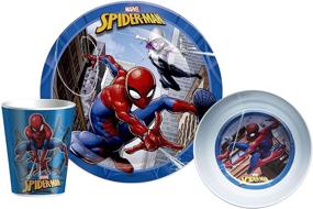 img 4 attached to Zak Designs Dinnerware Melamine Spider Man
