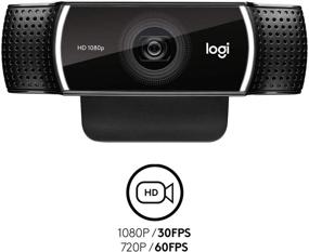 img 2 attached to 🎥 Renewed Logitech C922x Pro Stream Webcam - 1080p HD Camera for Streaming and Recording at 60 FPS with Background Replacement Technology for Enhanced SEO