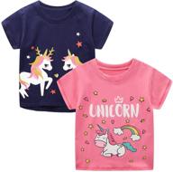 vaschy t shirts little shirts toddlers girls' clothing logo