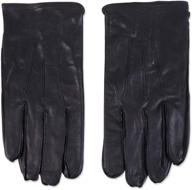 nappaglo genuine leather driving mittens logo