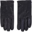 nappaglo genuine leather driving mittens logo