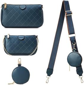 img 2 attached to 👜 Versatile Rhombic Crossbody: Stylish Women's Handbags with Built-In Wallets