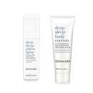 thisworks set sleep pillow cocoon logo