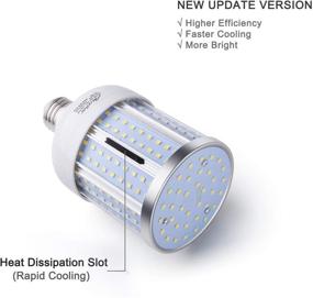 img 2 attached to 💡 Brilliant Illumination: Equivalent Daylight Warehouse Backyard 85V-265V Industrial Electrical Solution