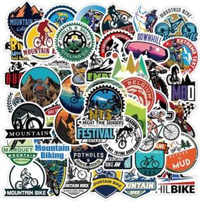 img 3 attached to 🏕️ 300 Waterproof Outdoor Adventure Hiking Camping Stickers - Travel Western Wildlife Lake Cabana Sticker Set - Nature Traveling Hunting Decals for Backpacks and Water Bottles