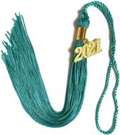 flcoda 2021 graduation tassel turquoise logo