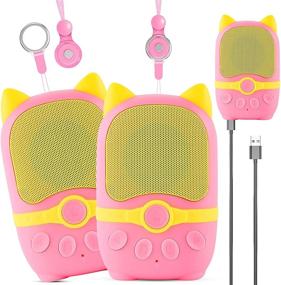 img 4 attached to 📞 Rechargeable Walkie Talkies for Kids - RKITOY 2 Pack