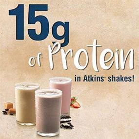 img 2 attached to 🥛 Atkins Vanilla Latte Protein Shake: Keto-Friendly and Gluten-Free, Pack of 12, 11 Fl Oz