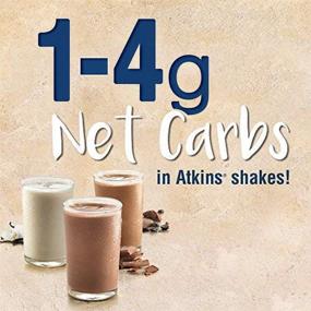 img 1 attached to 🥛 Atkins Vanilla Latte Protein Shake: Keto-Friendly and Gluten-Free, Pack of 12, 11 Fl Oz