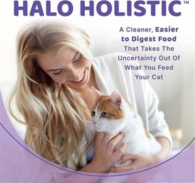 img 2 attached to 🐱 Halo Cat Food Review: Grain Free Indoor Wet Cat Food, Seafood Medley 5.5oz Can (Pack of 12)