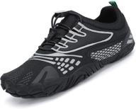 saguaro girls' barefoot walking sneakers: comfortable athletic shoes logo