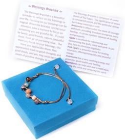 img 1 attached to 🌟 Blessing Bracelet Inspirational Boys' Jewelry: A Meaningful Gift from BlankieGram