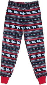 img 2 attached to 🧦 Mad Dog Concept Boy’s 2-Pack Micro Fleece Pajama Pants with Slipper Socks