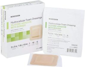 img 3 attached to McKesson Hydrocellular Dressing Silicone Adhesive